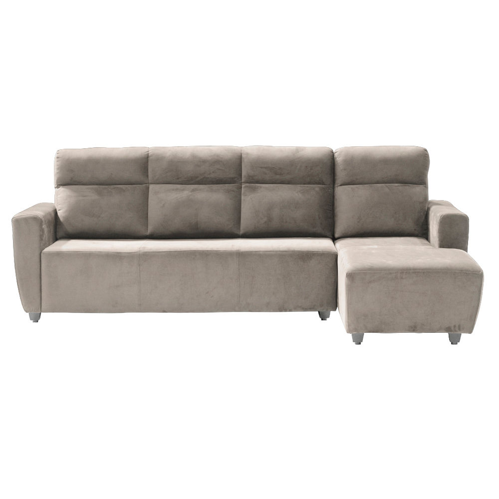 Wakefit Belize L Shape Sofa Set (3 Seater + Right Aligned Chaise)